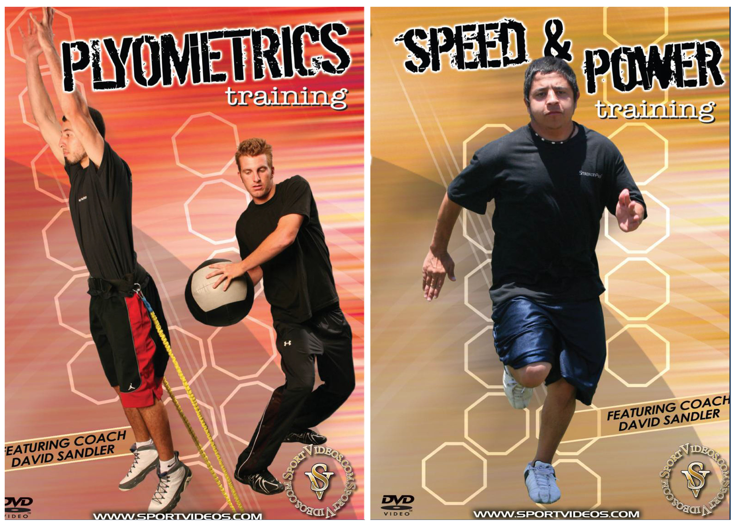 Sports Training 2 Sport Training DVDs Set